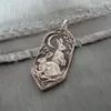 Pendentif Colliers Écoutez la lune Lièvres Charme pour femmes Mariage Boho Bijoux Déclaration Collier Femme CollierPendantPendant