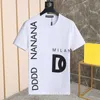 23 ファントムタートルメンズデザイナー tシャツイタリアミラノファッションプリント Tシャツ夏の tシャツ黒、白のヒップホップストリート綿 100% トップス