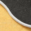 Badmatten gepocheerd eier Shapeanti-slip vloermat Creatieve deurmat zachte comfortabele absorberende woonkamer ingang badkamer