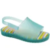 Сандалии девочек Сандалии летние детские туфли пластиковая сандалия с открытой модой малышкой малышкой девочки. Детские детские детские детские сандалии Z0225