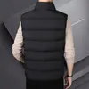 Men s vesten casual down cotton heren s lente en herfst winter Koreaanse versie trend draag een vest warme schouderjas 230225