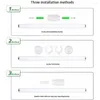 Duvar lambası LED Ayna Işık Çubuğu Şarj Edilebilir Dimmabable İç Mekan Dokunmatik Kontrol Kız Kadınları Başucu Dolap Çalışma Odası