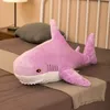 Bonecas de pelúcia brinquedos de tubarão grande brinquedos de pelúcia de pelúcia russa Doll Doll Doll Pillow Sofá Cushion Shark de ike A Kids Birthday Gift 230225