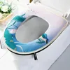 Toiletstoelhoezen Catoon Cover Linnen Set Toilettes Accessoires Waterdichte Tapa WC Universal Home Supplies Badkamer Decor