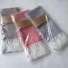 Table Napkin 6 Pieces/each Batch Of Cotton Tassel Kitchen Tea Towel Absorbent Dish Cleaning Cloth