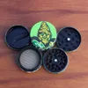 40mm Four Layer Tobacco Grinder Machine Zinc alloy Weeds Spice Crusher Herb Grinders Smoke Manual Tobacco Grinders Herbal Metal Grinder Smoking Accessories
