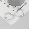 Creolen Huggie 2023 Minimalistischer Ohrclip Herz Ohrstecker Einfache Liebe Vergoldet Für Frauen Mädchen Trendiger Schmuck Geschenk