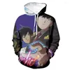 Bluzy męskie 2023 Trendy Mob Psycho 100 3D Printed Men/Women Sport Sport Casual Hoodess Bluza Pullover Fashion Anime Hip Hop Bluie