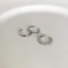 Charm 3st/Set Clips Earring för kvinnor unisex minimalistisk modebroskhoppörhängen set öron manschett falsk piercing klipp på örhängen G230225