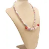 Chaînes breloques perle perles collier pour femmes Boho réglable clavicule chaîne élégant pendentif demoiselle d'honneur cadeau maille tour de cou