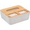Tissue Boxes & Napkins Wooden Box Storage Environmentally Friendly Simple Home Napkin Car Office Decoration