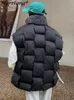 Kvinnor Vests Horetong Autumn Winter ärmlös jacka Korean Fashion Cotton Padded Down Vest Loose Warm Thick Zipper Waistcoat 230225