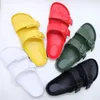 Slippers de alta qualidade chinelos para homens mulheres casuais confortáveis ​​de fundo macio de soldado sandálias ao ar livre Sandálias planas coloridas 230225