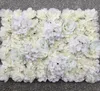 Bruiloftdecoraties Bloemmuur 60x40cm Rose Hydrangea Paneel achtergrond achtergrond voor bruiloftsfeestdecoratiespullen