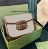 Horsebit Crossbody Bag 안장 디자이너 크로스 바디 어깨 숄더 레이디 포 케트 지갑 핸드백 여성 체인 가방 디자이너 여성 토트 지갑