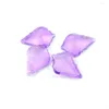 Chandelier Crystal 10Pcs/Lot Violet Pendants Glass Prism Parts For Wedding Strands Lamp