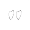 Creolen GPY Frauen Herzen der Liebe Ohrring Pendientes Kolczyki Ohrringe Aretes Brincos 925 Sterling Silber Schmuck DIY