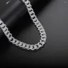 Цепи Аликс прозрачное ожерелье для мужчин цепочка с пряжкой из нержавеющей стали прозрачные ювелирные изделия в стиле панк-байкер