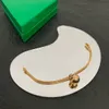 Botiega -koordvormige armbandontwerper voor vrouw Gold vergulde 18k sieraden hoogste aanrechtskwaliteit klassieke stijl nooit vervagen jubileumgeschenk met doos 007