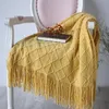 Blankets 39 Nordic Knitted Throw Thread Blanket On The Bed Sofa Plaid Travel TV Nap Soft Towel Tapestry1