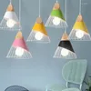 Hanglampen moderne persoonlijkheid E27 LED -lichten Zwart en witte kleur Hangen voor slaapkamer Kitchen Woonkamer Restaurantwinkel