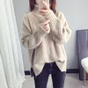 Women's Sweaters Warm Turtleneck Women Sweater Winter Thick Loose Oversized Pullover Korean Female Long Sleeve Solid For WomenWomen's