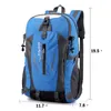 Backpack Versatile Nylon Waterproof Travel Backpacks Men Climbing Trip Bags Multi-pocket Hiking Rucksack Outdoor Sport Women