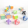 Mini 3x3x3 Magic Cube Kids Puzzle Giocattoli Cubo per bambini Adulti Anti Stress Studenti Giocattoli educativi Portachiavi 1741