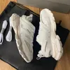 balencaigalies en cuir balencigalies noires Katian chaussures en nylon décontractées S et baskets blanches net luxe imprimé designer triple ceinture de piste homme 3.0 épais JA26