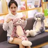 Plush Dolls 50/70/90CM Kawaii Cat Plush Toy Stuffed Animals Cute Fluffy Long leg Cat Doll Soft Kids Toy Child Birthday Present Xmas Gifts 230225