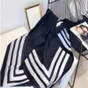 90-180 cm Designer Dames Scarf Senior Long Single Layer Chiffon Silk Shawl Fashion Travel Soft Designer Luxe geschenk bedrukte brief SC 2023