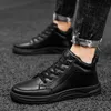 GAI GAI GAI Jurk Schoenen Paar Rode Mannen Casual Sneakers Mode Hoge Top Big Size Hip Hop Streetwear Skateboard Platform Schoeisel 230225