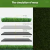 Decorative Flowers 15 Pieces Of Artificial Grass Garden Lawn Miniature Decoration Accessories DIY Moss Doll House