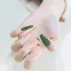 Faux ongles 24 pièces faux conseils mode accrocheur non irritant cadeau d'anniversaire manucure