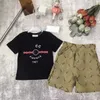 Höst Baby Modekläder Barn Pojke t-shirts Flickor Byxor 2st/set Vår Barn Småbarnskläder Spädbarn Sportkläder