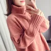 Women's Sweaters Warm Turtleneck Women Sweater Winter Thick Loose Oversized Pullover Korean Female Long Sleeve Solid For WomenWomen's