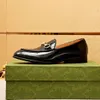 2023 Scarpe eleganti da uomo Calzature casual Appartamenti Festa di nozze Marchio Affari Oxford formali Uomo New Fashion Slip On Mocassini Taglia 38-45