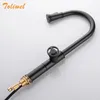 Kitchen Faucets Pull Out Faucet Brass Sink Mixer Taps Cold Water Rotatable Black Industrial Style