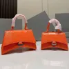 Tasarımcı Kum Saati Çantaları Omuz Çanta Kadın Taşınabilir Elde Taşınabilir Cüzdan Deri Timsah Desen Crossbody Bag
