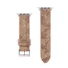 Pulseira de couro de vaca genuína para Apple Watch Strap Bands Smartwatch Band Series 1 2 3 4 5 6 7 S1 S2 S3 S4 S5 S6 S7 SE 38MM 41MM 42MM 45MM 49MM Designer Smart Watches Straps