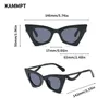 Солнцезащитные очки KAMMPT, новинка 2022 года, солнцезащитные очки «кошачий глаз» для женщин, модные модные женские очки очков класса люкс, солнцезащитные очки UV400 для женщин G230225