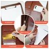 Bloc-notes Smart Reusable Notebook A4 Dot Zippered Padfolio Organizer Leather Planner Folder Pockets Card Holders Multifunctional Business 230225