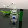 Smoking Accessories new Europe and Americaglass pipe bubbler smoking pipe water Glass bong The color dish Silk Mini lantern pot is well filtered