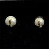 Luxurys Ear Studs örhängen Kvinnor Hoop Earring Fashion Letter Pearl Earrings Designer för Woman Wedding Party Jewelry Earring