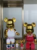 Eylem Oyuncak Figürleri% 400 Bearbrick Bearbricks PVC Malzeme Plastik Oyuncak Ayı Karikatür Aptal 28cm Hediye Bebek Medicom Drop Teslimat Oyuncakları