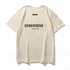 メンズTシャツESS TシャツメンズエッセンTシャツ太いコットンバージョン夏のデザイナーTシャツティーファッショントップマンカジュアルレターポロス衣料ショーツ