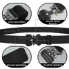 Riemen mannen riem outdoor jagen tactische riem multifunctie gesp buckle nylon riem hoogwaardige marinekorps canvas riem plastic gesp z0223