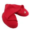 Voyage à capuche en forme de U oreiller coussin voiture bureau avion repose-tête cou soutien masque pour les yeux masque pour les yeux