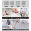 Wall Stickers 5pcs Wood Grain Floor 3D Sticker PVC Waterproof Self Adhesive for Living Room Toilet Kitchen Home Decor 230227