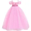 Girl's Dresses Cinderella Dress for Girls Kids Princess Cosplay Party Fancy Clothes Halloween Custome Birthday Gift Party Dress Ball Gown W0224